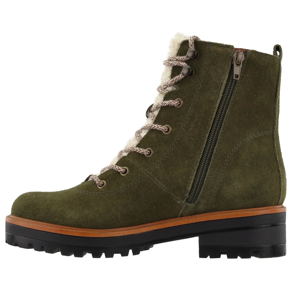 Marc Fisher Green Suede Izma bootie - Picture 4 of 9
